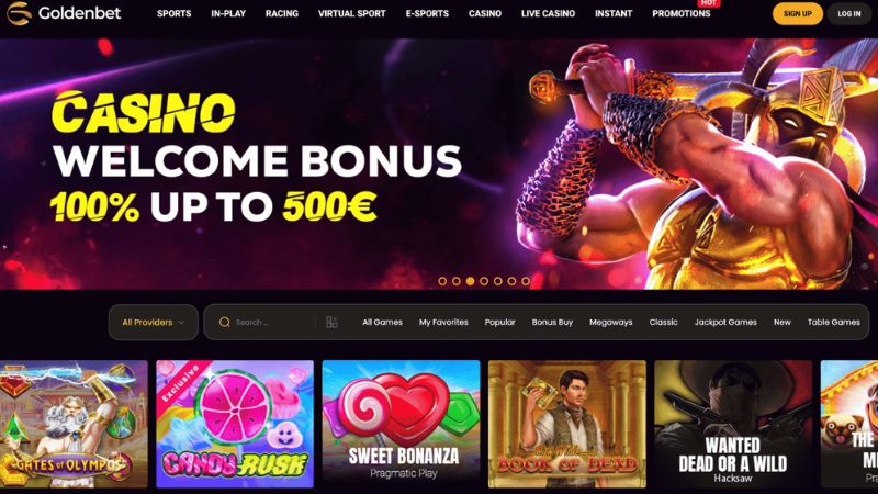 Goldenbet Casino platform